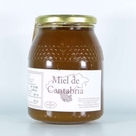 Miel de brezo de Cantabria La Merindad tarro 1 kilo