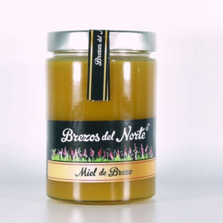 Miel de brezo pura artesanal Brezos del Norte 780 gramos
