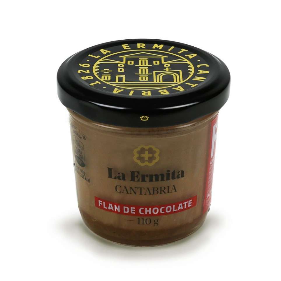 Flan de chocolate La Ermita